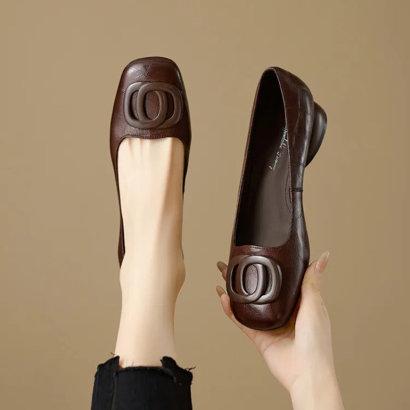 Women'S Shoes And Accessories - French Style Women Shoes Pumps Leather