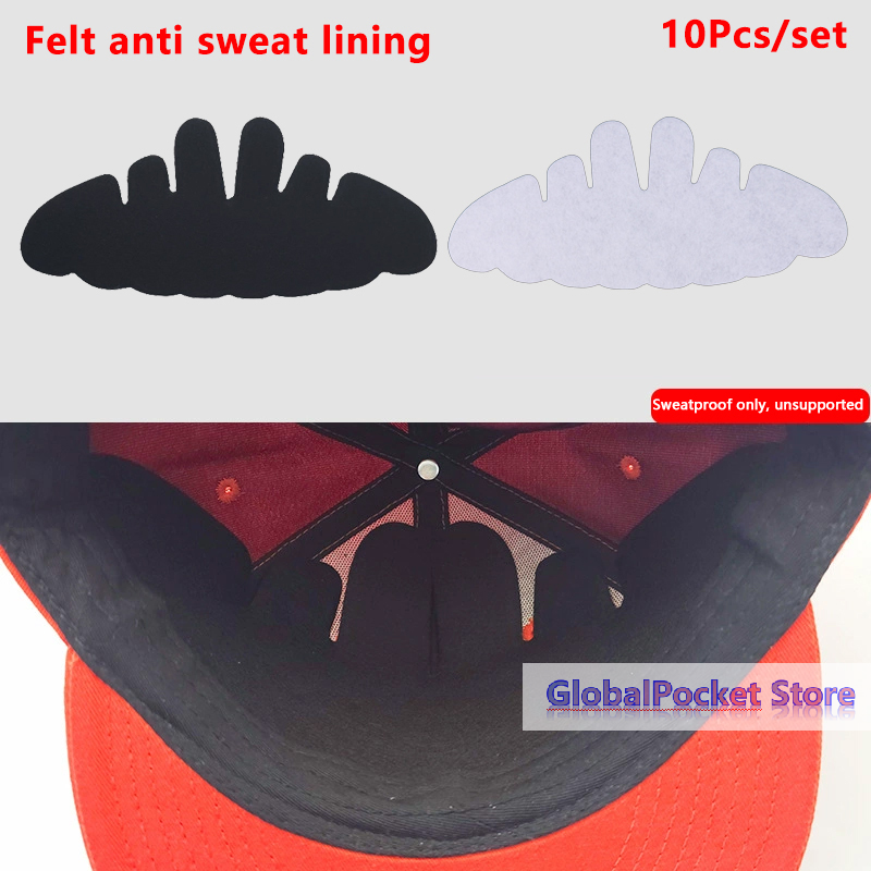Women'S Golf Accessories - [TG823]10 Pcs Hat Sweat Liner Absorbing