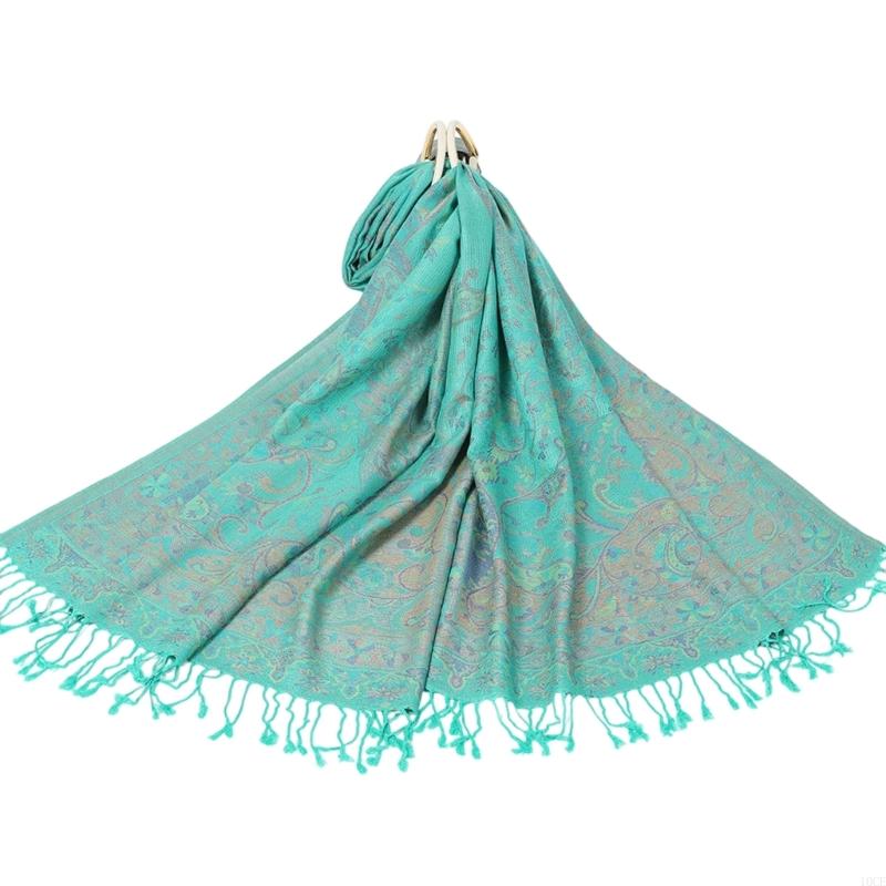 Women'S Accessories Go Outdoors - Multifunctional Tassels Scarf Cashew Print Shawl