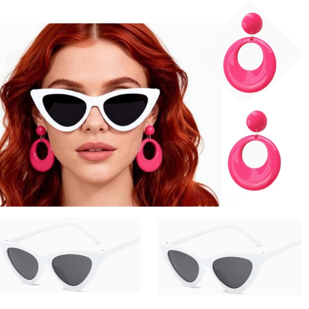 Women'S Accessories In The 60S - 2pcs 60s 70s Earrings for Women