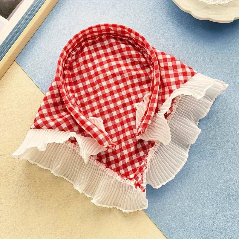 1 piece of red pastoral lace h - مراجعة Women'S Accessories Go Outdoors وسعره