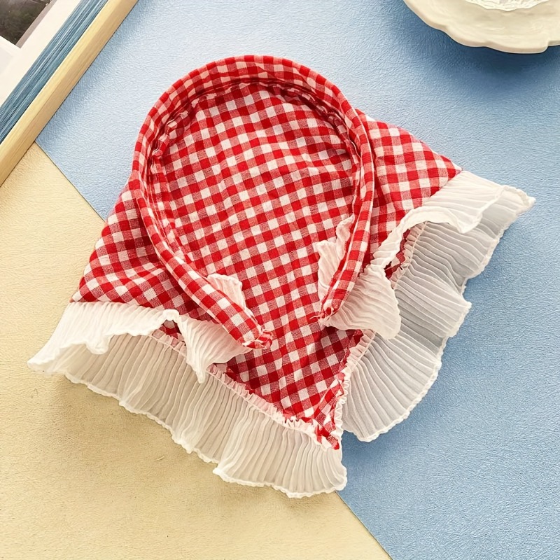 1 piece of red pastoral lace h - مراجعة Women'S Accessories Go Outdoors وسعره