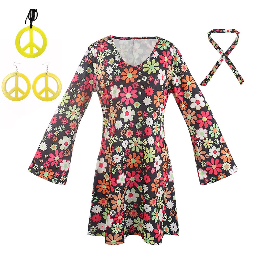 Halloween Retro 60s 70s Disco  - مراجعة Women'S Accessories In The 60S وسعره