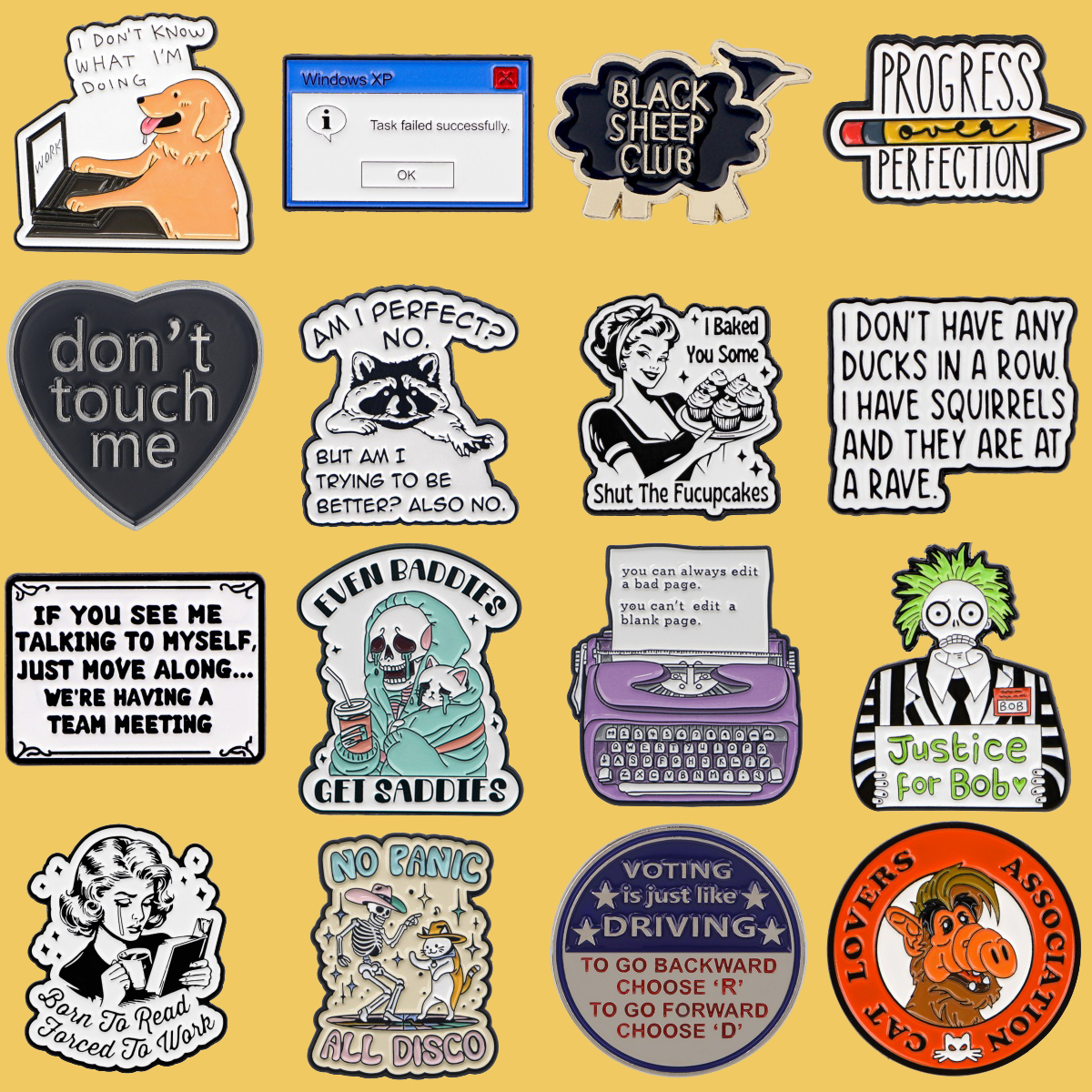 Feminist Quotes Enamel Pin Car - مراجعة Women Accessories Quotes وسعره