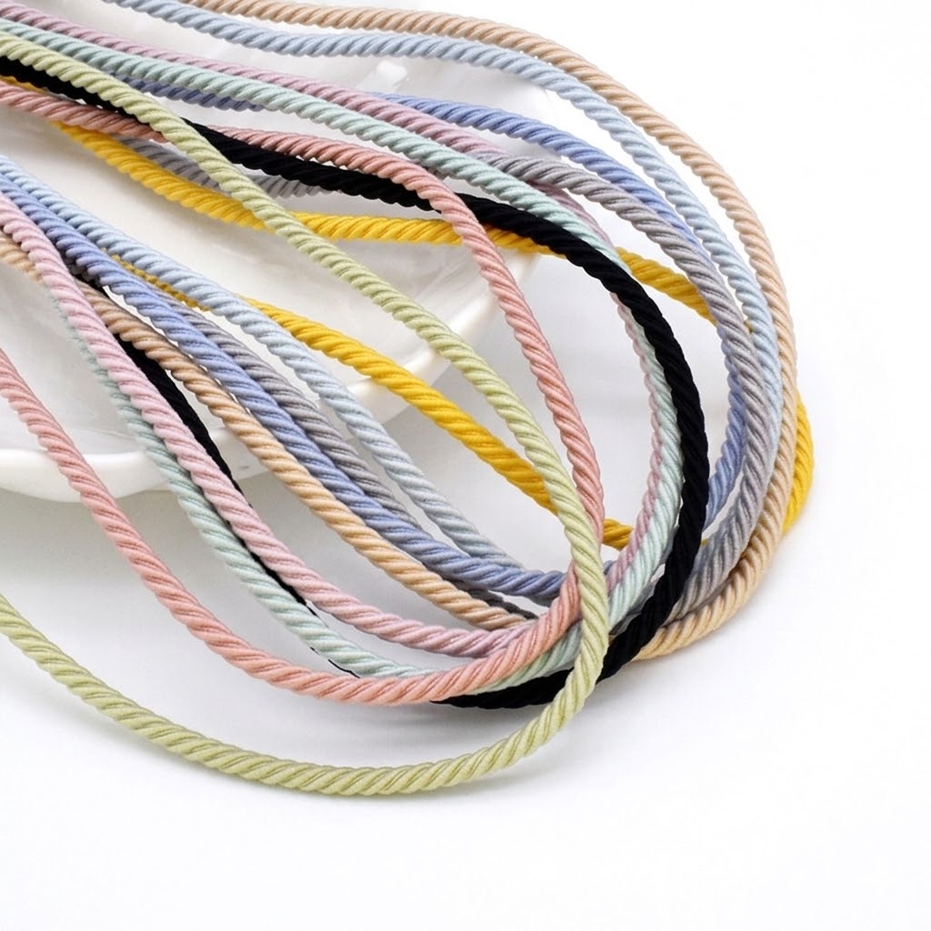 5M/Lot 2.5mm Elastic Rope Brai - مراجعة Hair Band Elastic وسعره
