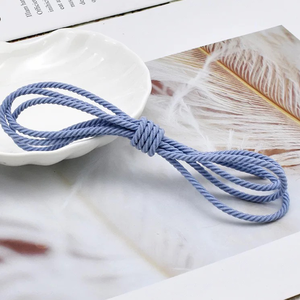 5M/Lot 2.5mm Elastic Rope Brai - مراجعة Hair Band Elastic وسعره