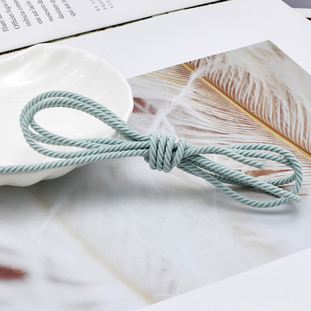 5M/Lot 2.5mm Elastic Rope Brai - مراجعة Hair Band Elastic وسعره