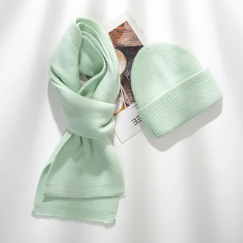 Angora Hat Scarf Set Winter Wo - مراجعة Women'S Accessories Go Outdoors وسعره