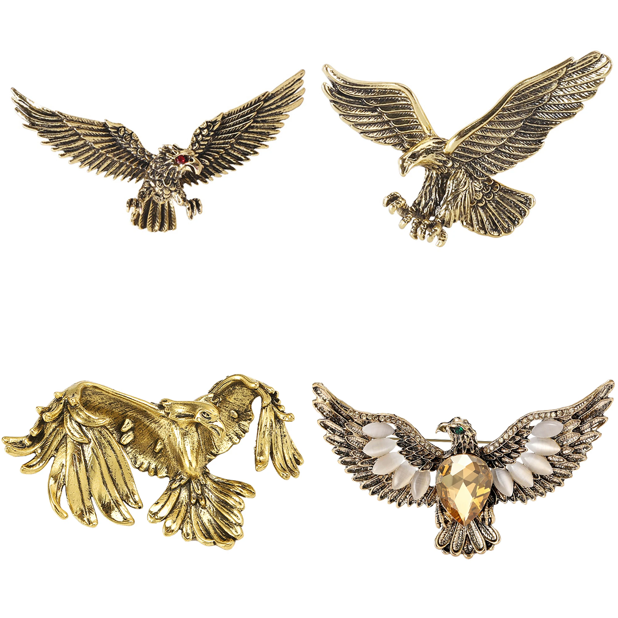 Enamel Eagle Brooches for Wome - مراجعة Women'S Accessories Categories وسعره