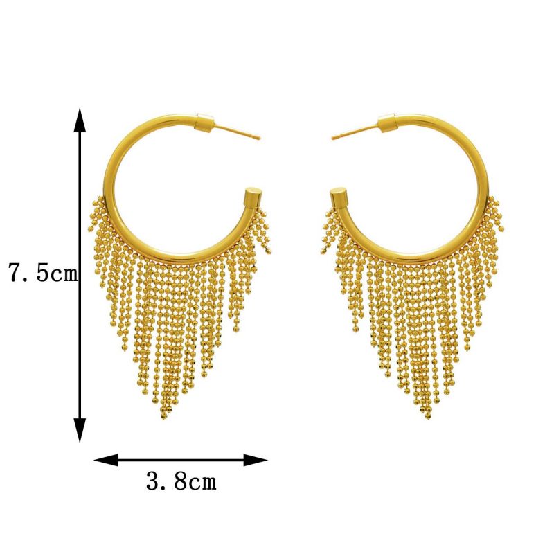 Tassel Earrings Fashion Trend  - مراجعة Tassel Earrings Boho وسعره