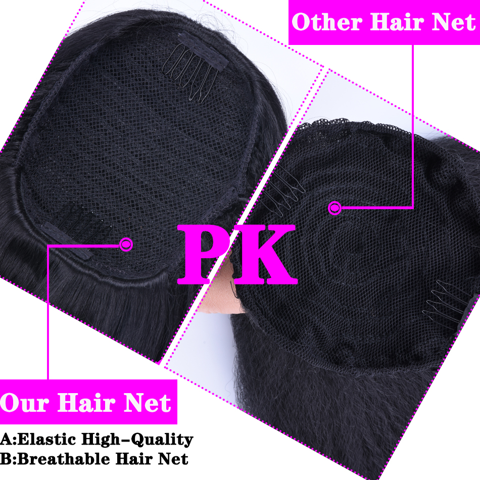 30inch Long Afro Puff Yaki Str - مراجعة Hair Band Elastic وسعره