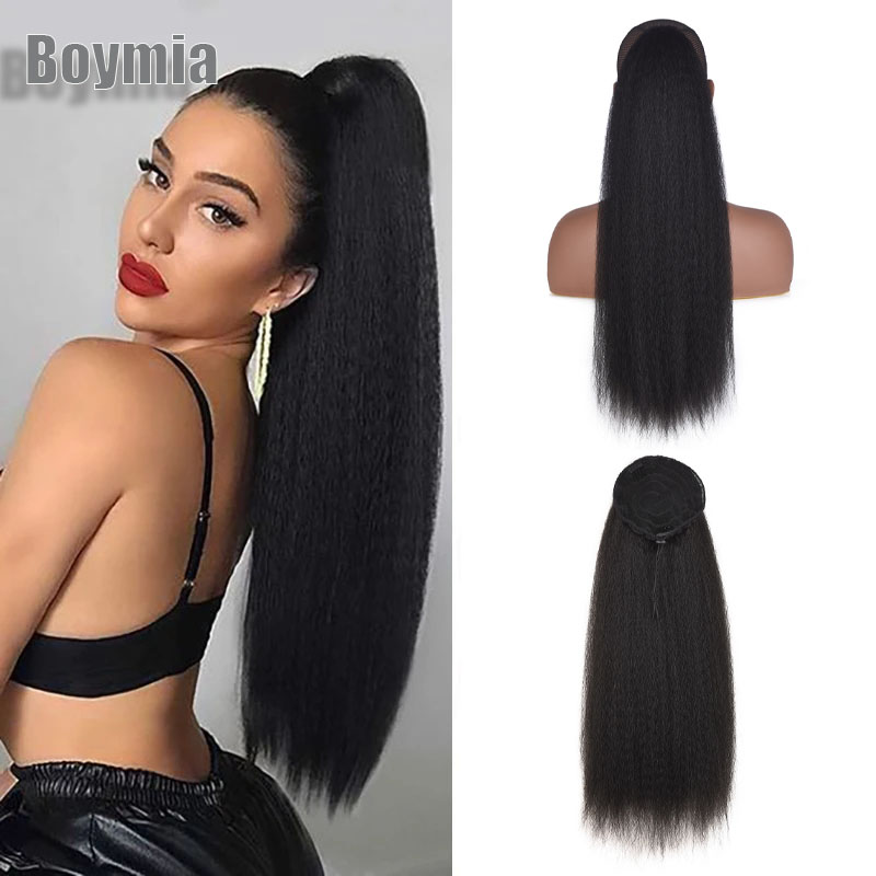 Drawstring Ponytail Hair Exten - مراجعة Hair Band Elastic وسعره