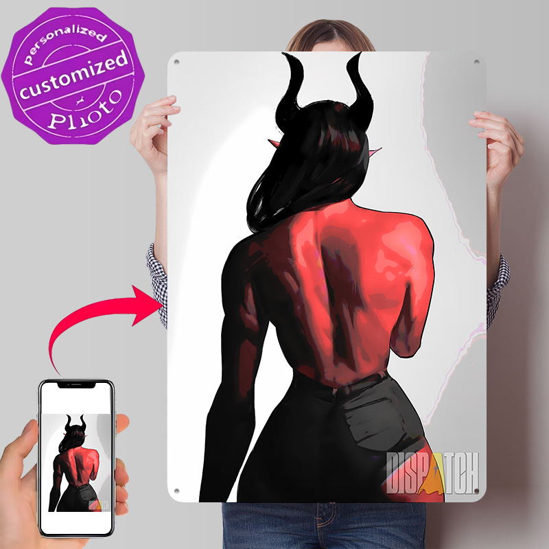 Red-skinned Demon Woman Back V - مراجعة Women Accessories Poster وسعره