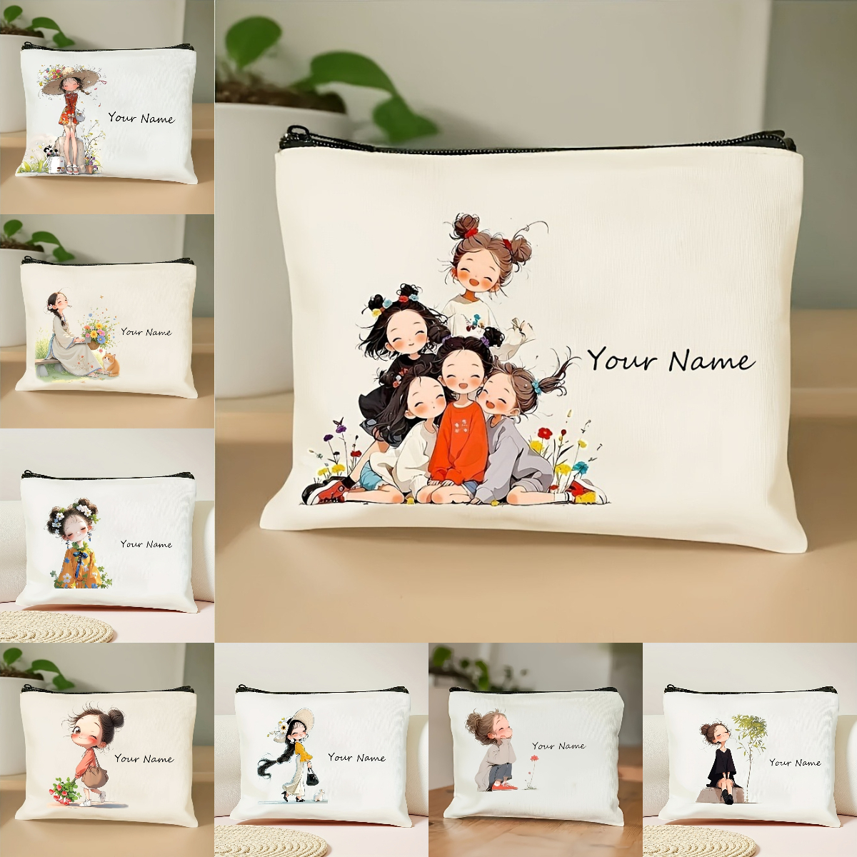 Korean-Style Anime Girl Makeup - مراجعة Women Accessories Organizer وسعره