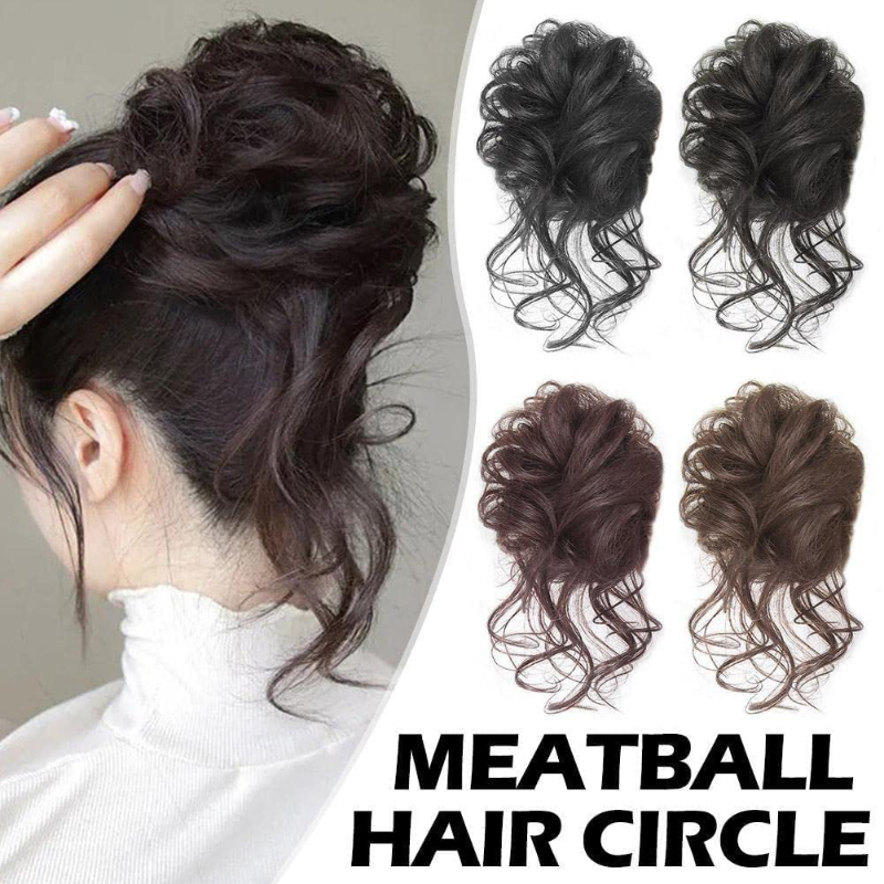Synthetic Fashion Messy Curly  - مراجعة Hair Band Elastic وسعره