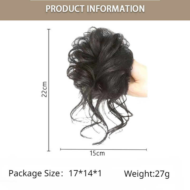 Synthetic Fashion Messy Curly  - مراجعة Hair Band Elastic وسعره