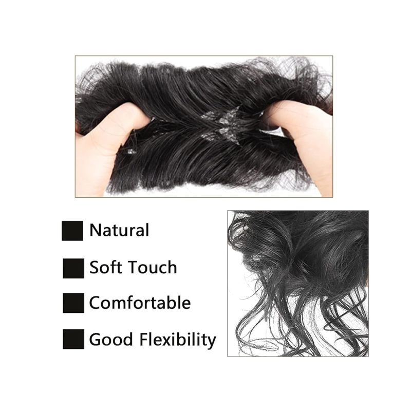 Synthetic Fashion Messy Curly  - مراجعة Hair Band Elastic وسعره