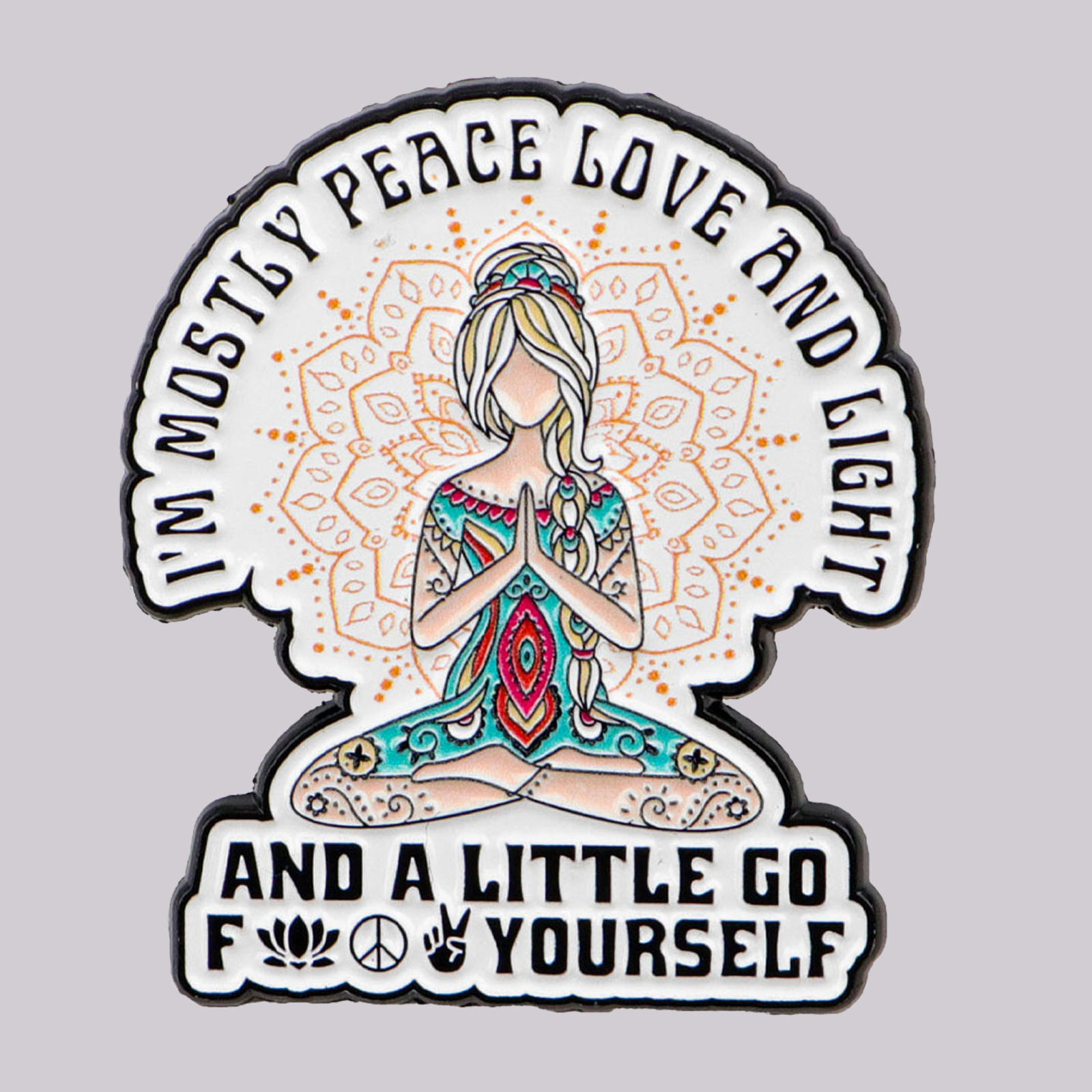 Funny Yoga Enamel Pins Humorou - مراجعة Women Accessories Quotes وسعره