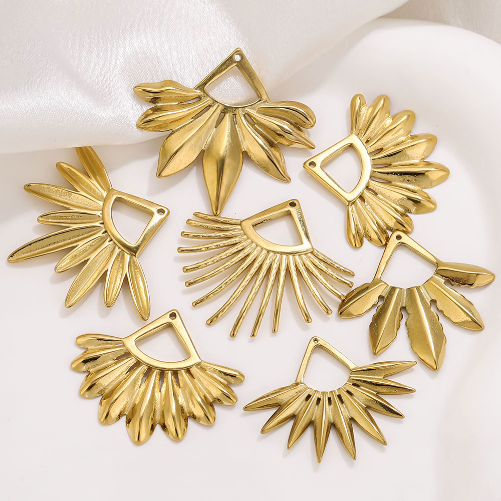 2pcs Stainless Steel Fan Shape - مراجعة Tassel Earrings Boho وسعره