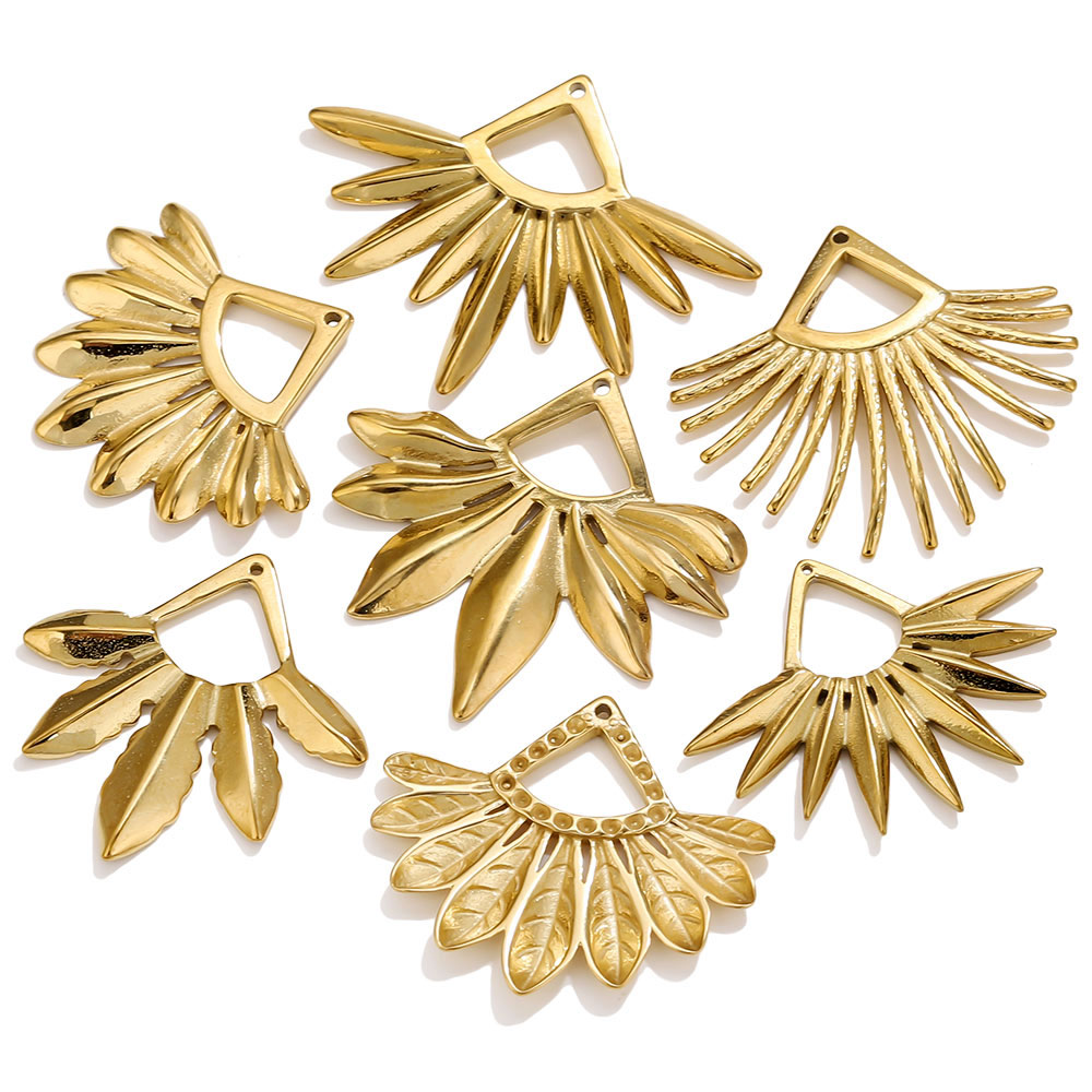 2pcs Stainless Steel Fan Shape - مراجعة Tassel Earrings Boho وسعره