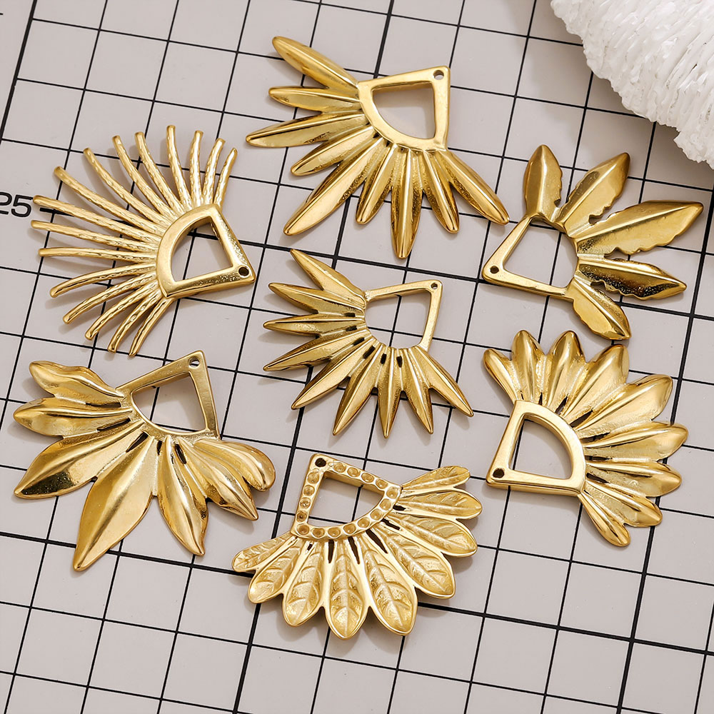 2pcs Stainless Steel Fan Shape - مراجعة Tassel Earrings Boho وسعره