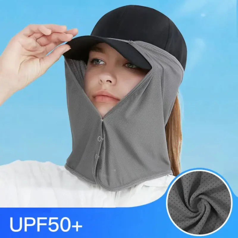 Quick Drying Fishing Cap Face  - مراجعة Women'S Golf Accessories وسعره