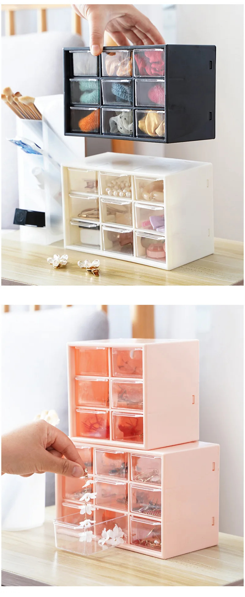 Simple High-Color Desktop Orga - مراجعة Women Accessories Organizer وسعره