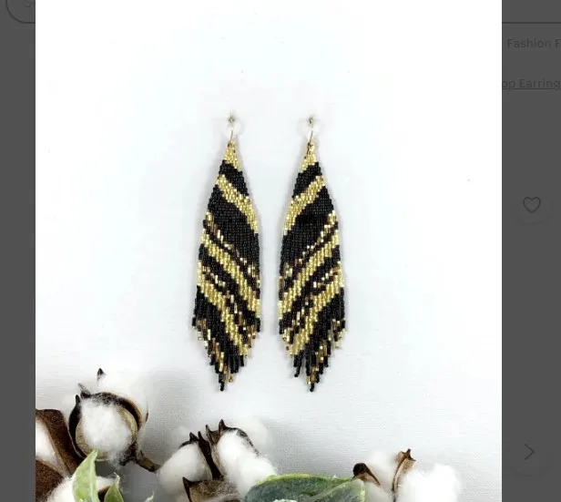 Beaded earrings Tassel Color m - مراجعة Tassel Earrings Boho وسعره
