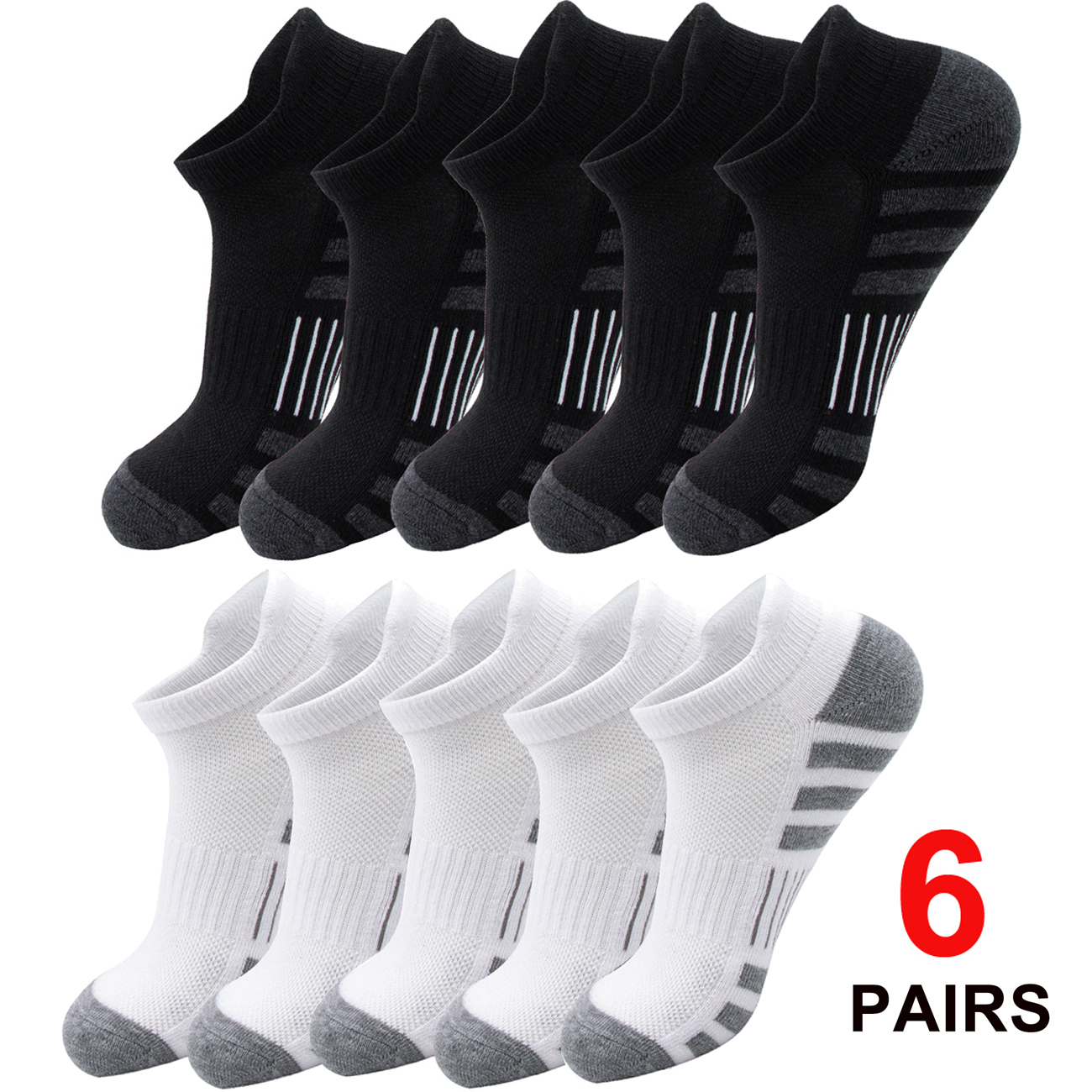 6/24 Pairs Cushioned Breathabl - مراجعة Women'S Ankle Accessories وسعره