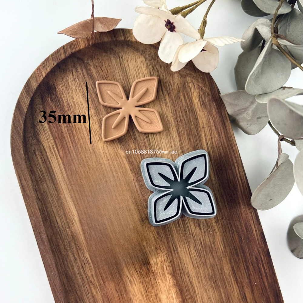 Lily Shape Polymer Clay Cutter - مراجعة Tassel Earrings Boho وسعره