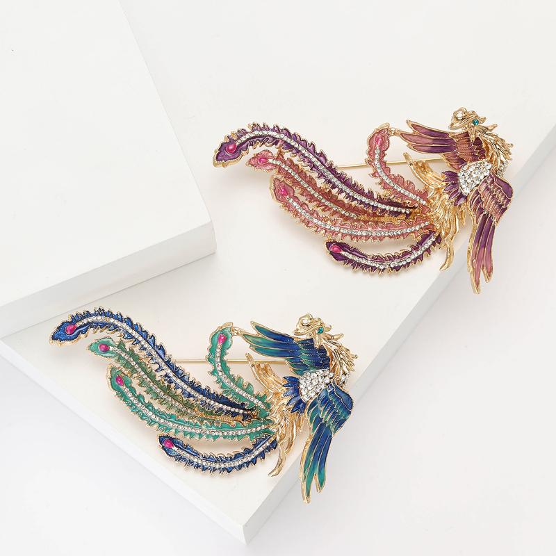Fashion Phoenix Brooches Unise - مراجعة Women'S Accessories Categories وسعره