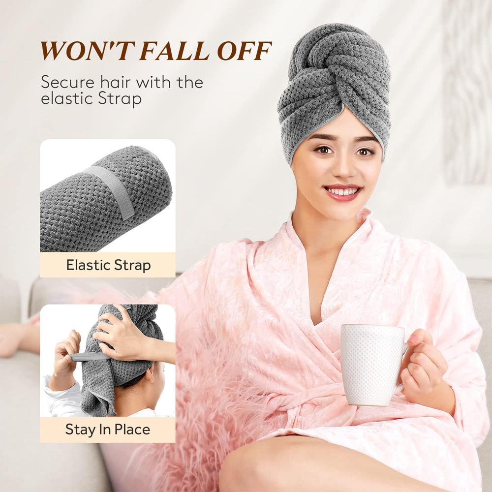 Microfiber Hair Towel Extra La - مراجعة Hair Band Elastic وسعره