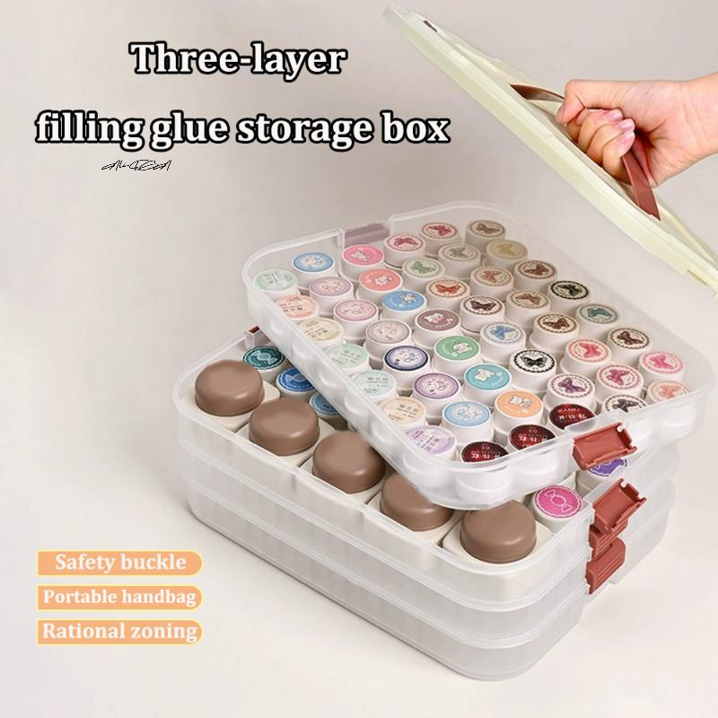 PVC Nail Polish Organizer UV G - مراجعة Women Accessories Organizer وسعره