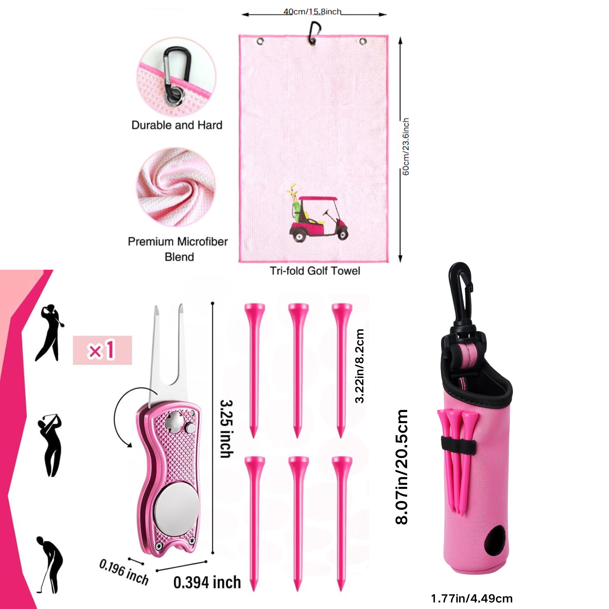 10 Pcs Golf Accessories Kit, I - مراجعة Women'S Golf Accessories وسعره