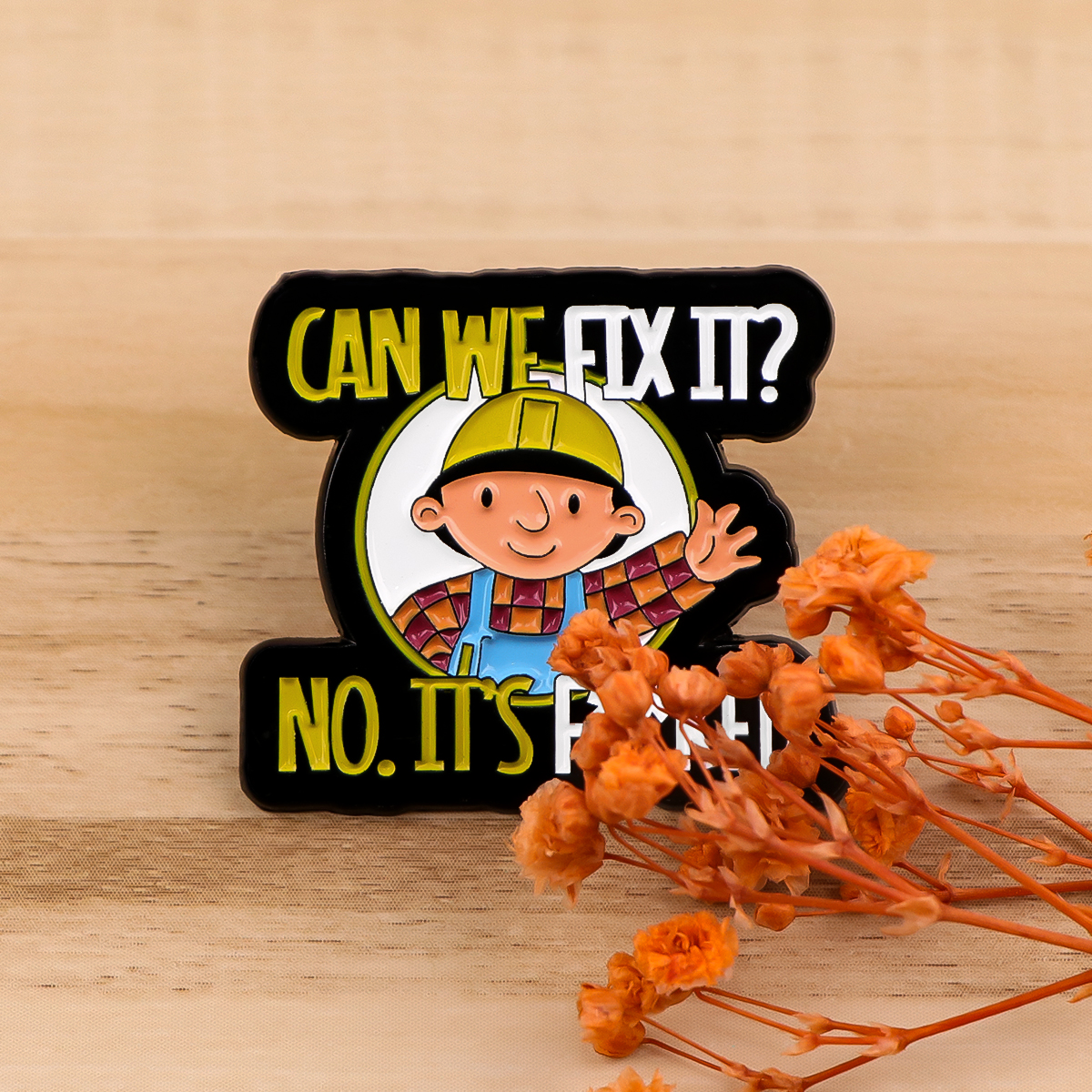 Repairman Enamel Pin Funny Quo - مراجعة Women Accessories Quotes وسعره