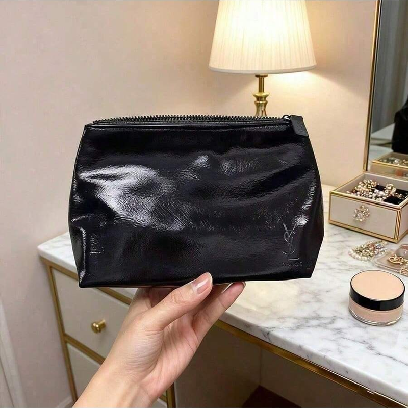 YSL Women's Black Rectangular  - مراجعة Women Accessories Organizer وسعره