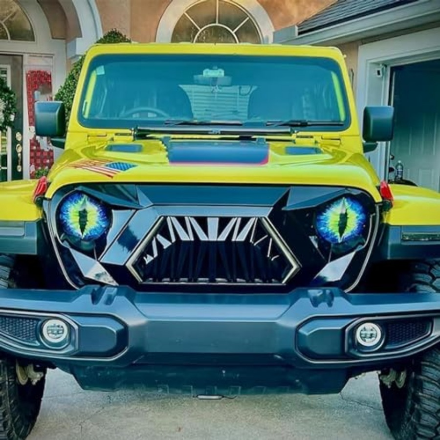 Beast Eyes Headlight Decals Pa - مراجعة Women'S Jeep Accessories وسعره