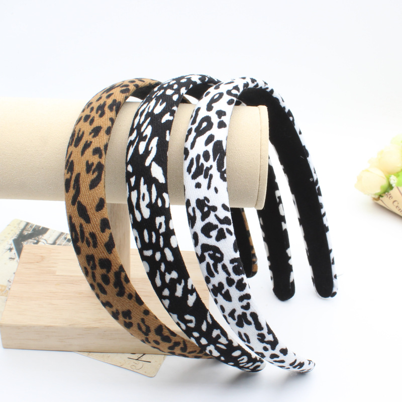 New Style Leopard Grain Hair B - مراجعة Women'S Accessories Go Outdoors وسعره