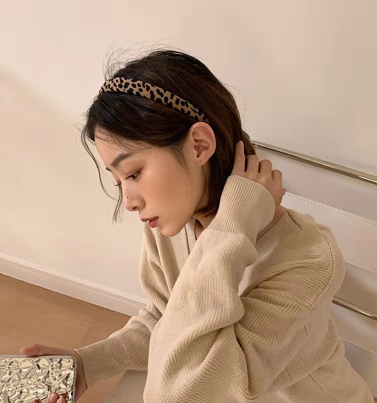New Style Leopard Grain Hair B - مراجعة Women'S Accessories Go Outdoors وسعره
