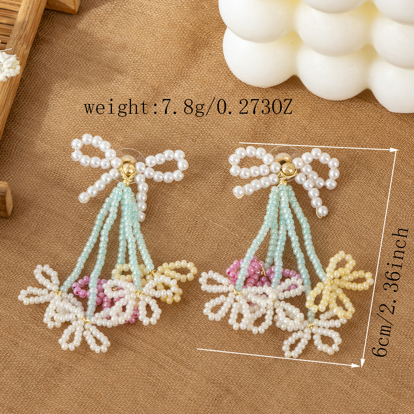 Vintage  Drop Earrings for Wom - مراجعة Tassel Earrings Boho وسعره