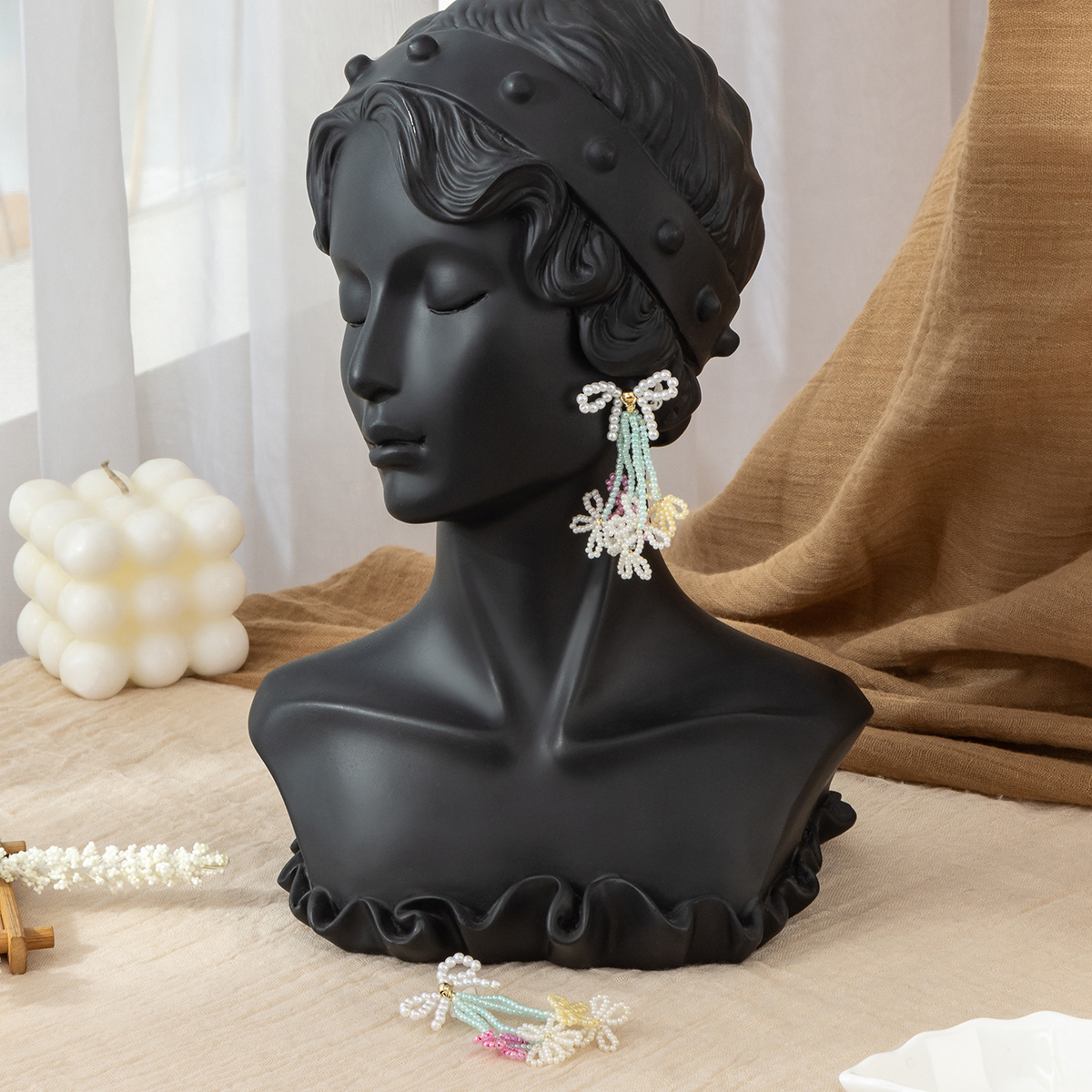 Vintage  Drop Earrings for Wom - مراجعة Tassel Earrings Boho وسعره
