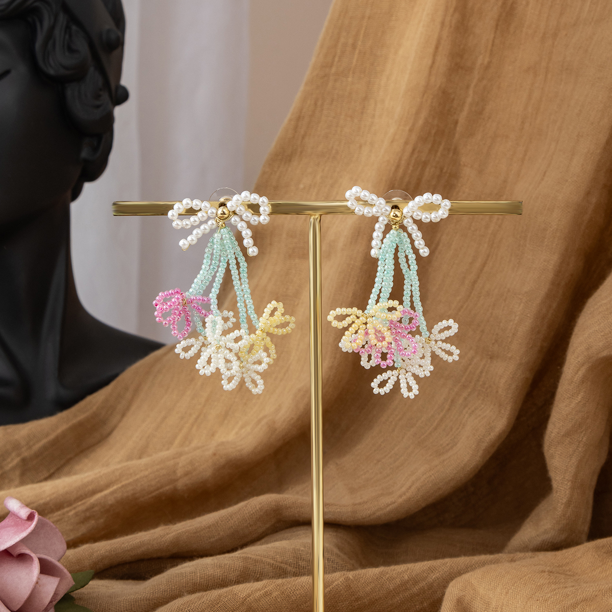 Vintage  Drop Earrings for Wom - مراجعة Tassel Earrings Boho وسعره