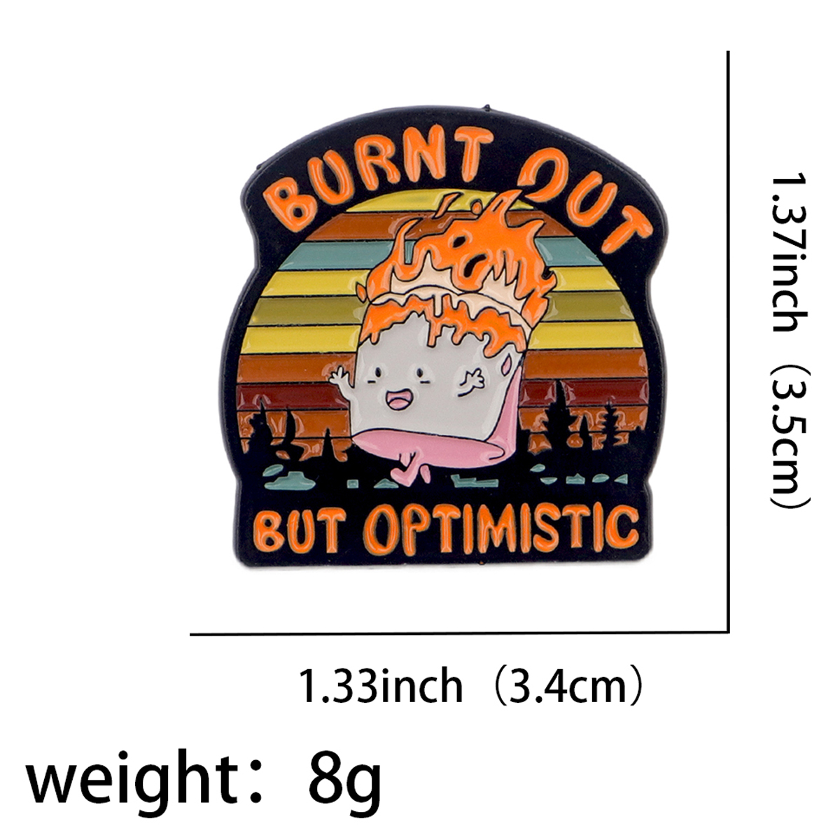 Fire Badges Enamel Pin Brooche - مراجعة Women Accessories Quotes وسعره