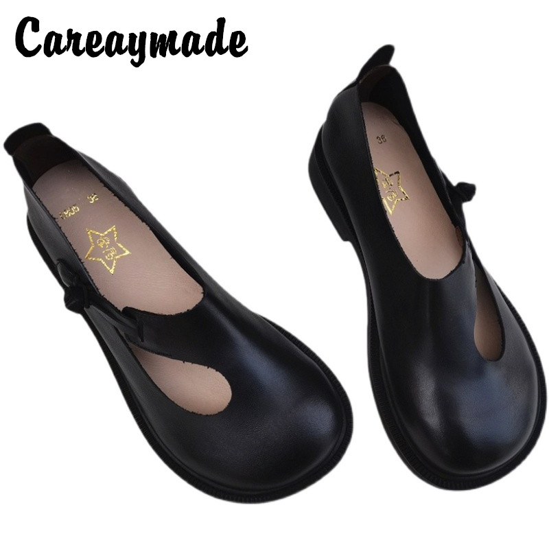Careaymade-Genuine leather big - مراجعة Women'S Shoes And Accessories وسعره