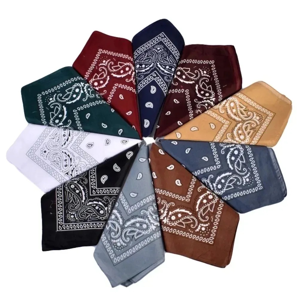 Retro Wine Red Square Bandana  - مراجعة Women'S Accessories Go Outdoors وسعره