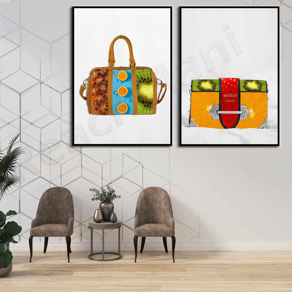 Mixed media art, fashion woman - مراجعة Women Accessories Poster وسعره