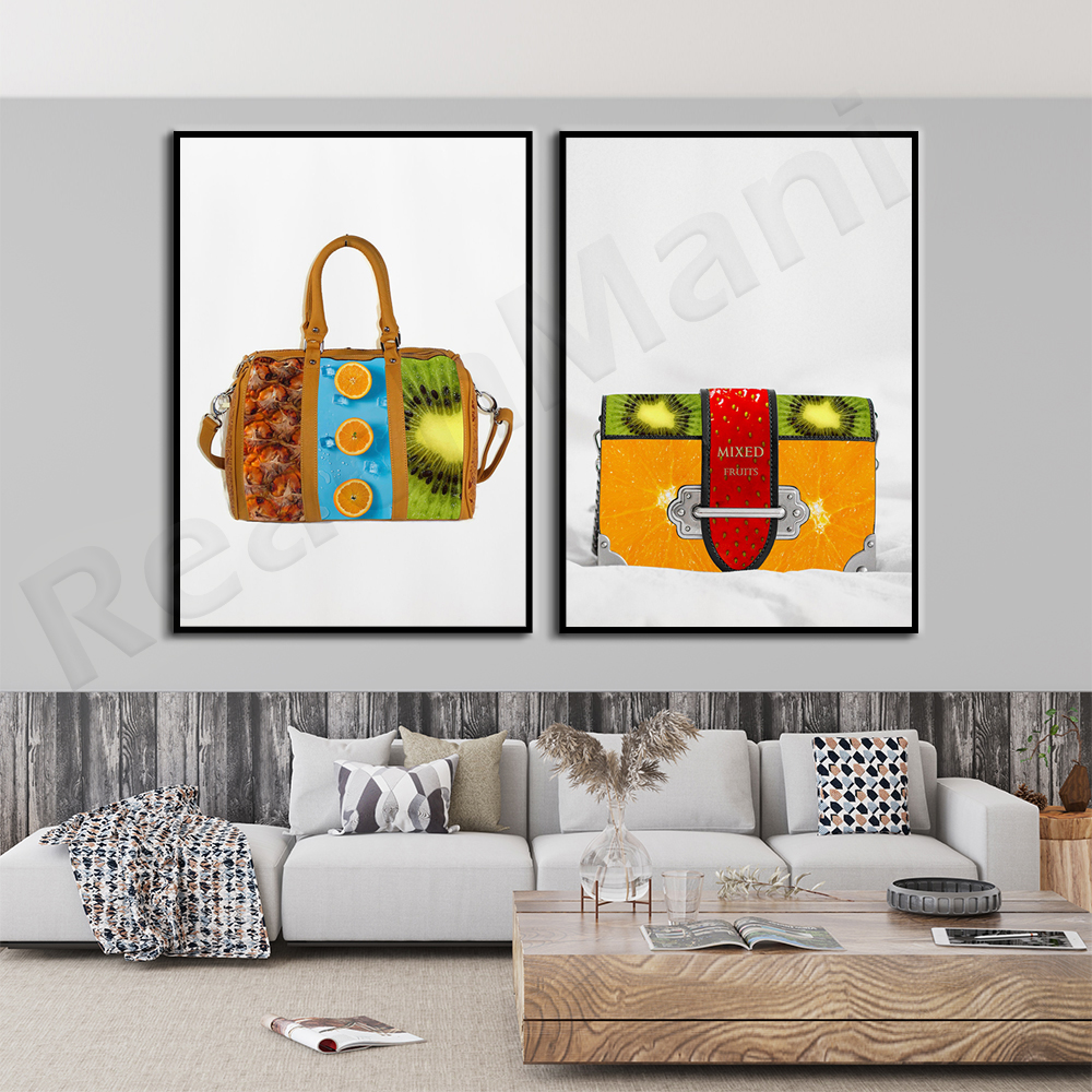 Mixed media art, fashion woman - مراجعة Women Accessories Poster وسعره