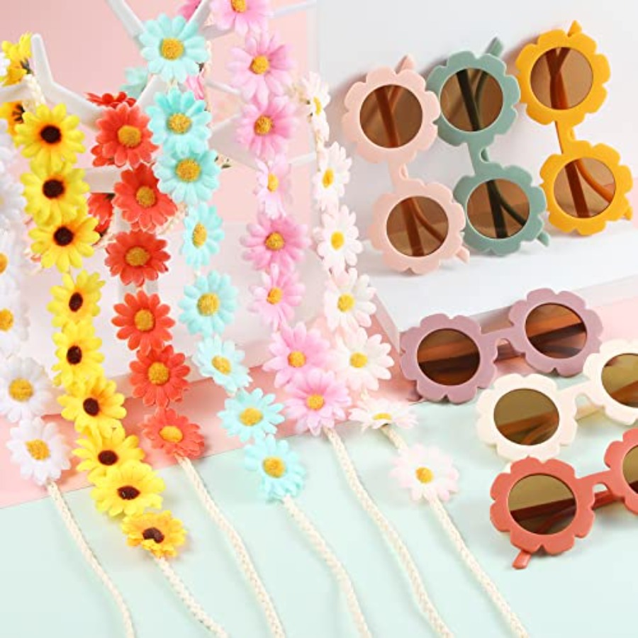 Groovy Retro Flower Sunglasses - مراجعة Women'S Accessories In The 60S وسعره