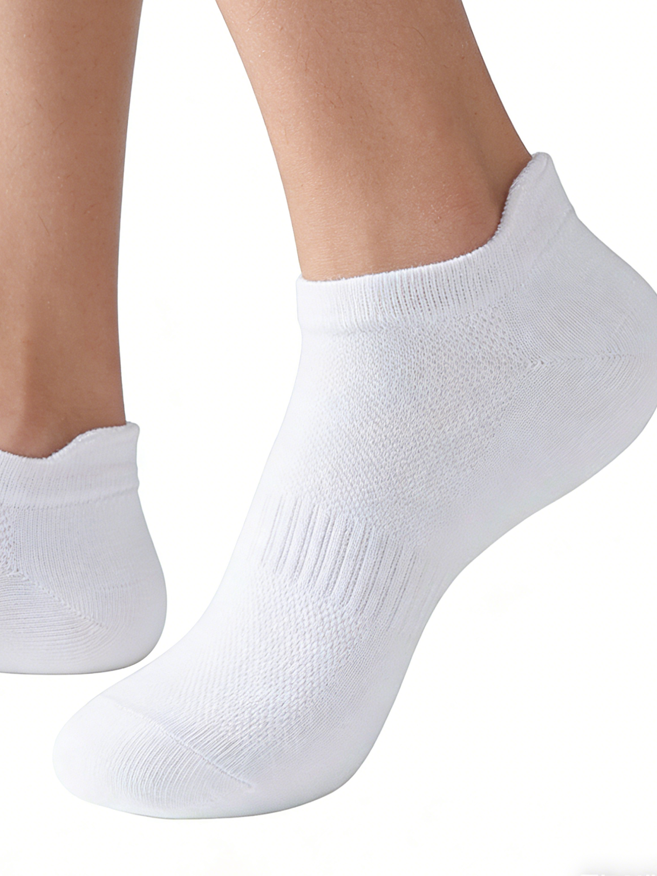 6 Pairs Women Men White Ankle  - مراجعة Women'S Ankle Accessories وسعره