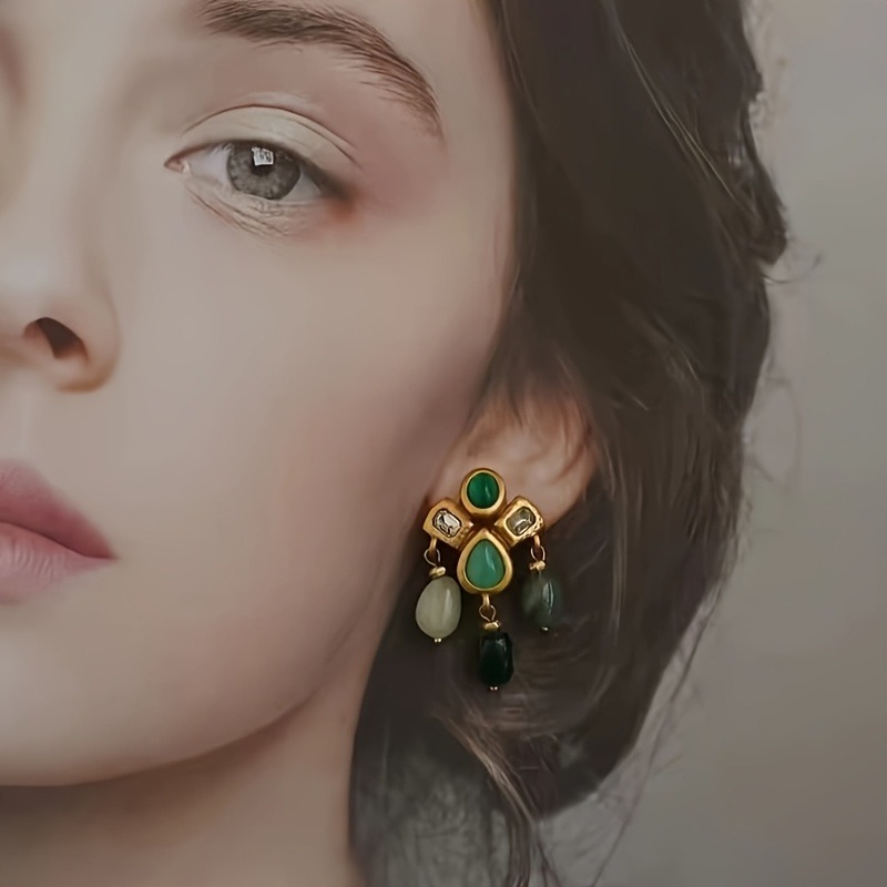 Gothic Vintage Gold Color Dang - مراجعة Tassel Earrings Boho وسعره